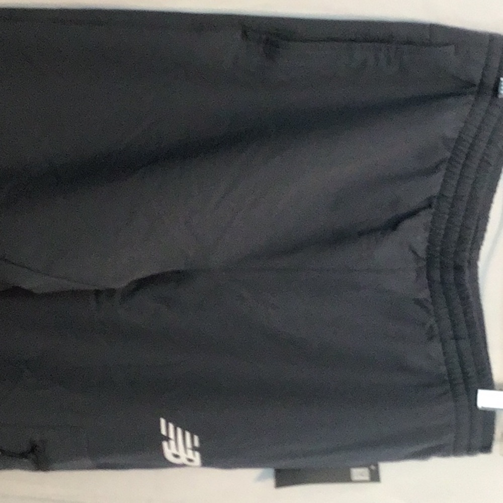 New Balance Black Athletic Shorts Lightweight Performance